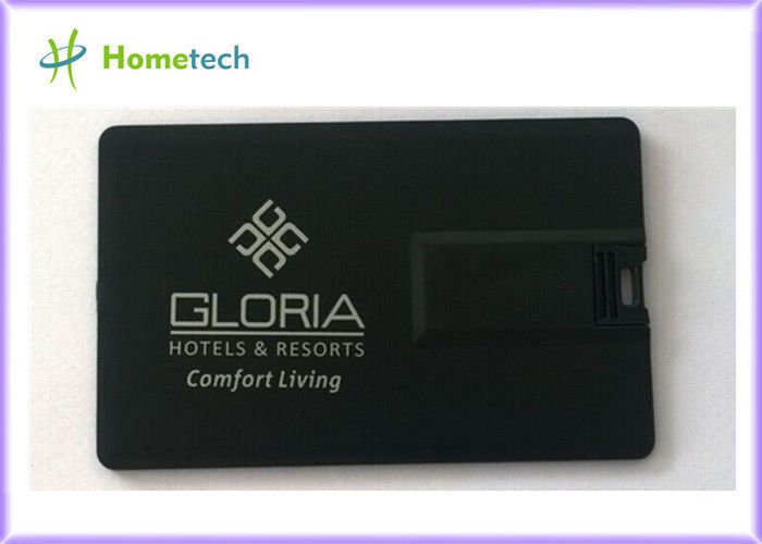 黒いクレジット カード USB はギフト 4GB 8GB 16GB USB のキーの習慣のロゴを付けます