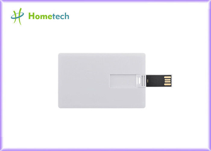 注文の白い色カード クレジット カードUSBの記憶装置8GB 16GB 32GBの高速