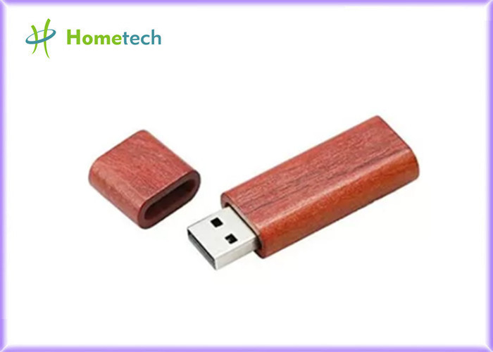 USB 2.0の長方形256MB 512MBの木の親指ドライブ